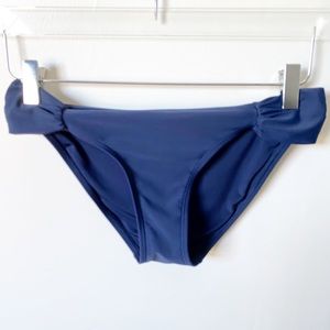 Aerie Bikini Bottoms Navy Blue